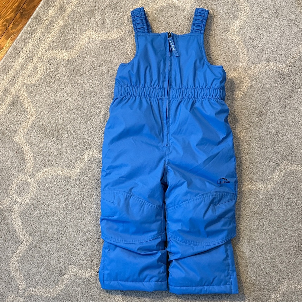 L.L. Bean Kids Bright Blue Overalls